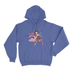 Valley Girl Icon Unisex Hoodie Blue