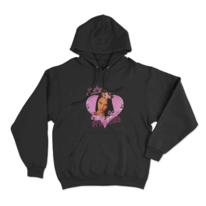 Valley Girl Princess Unisex Hoodie Black