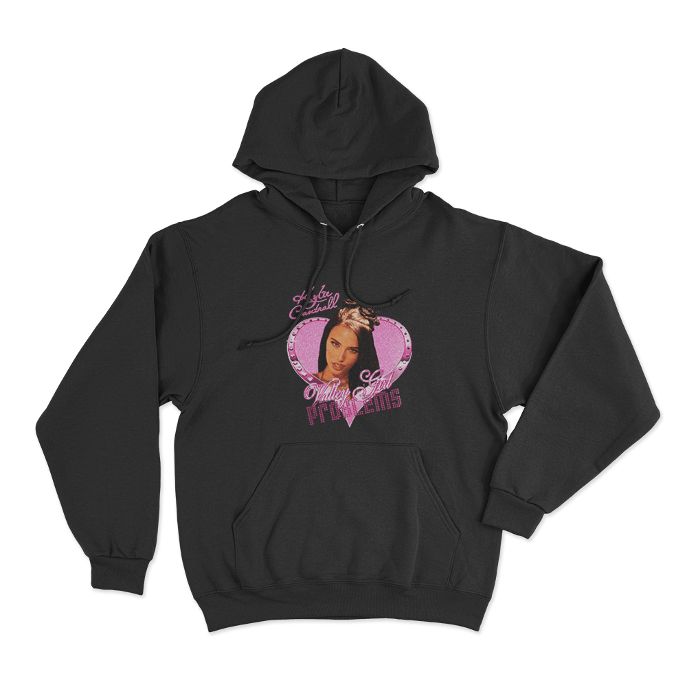 Valley Girl Princess Unisex Hoodie Black Valley Girl Princess Unisex Hoodie Black