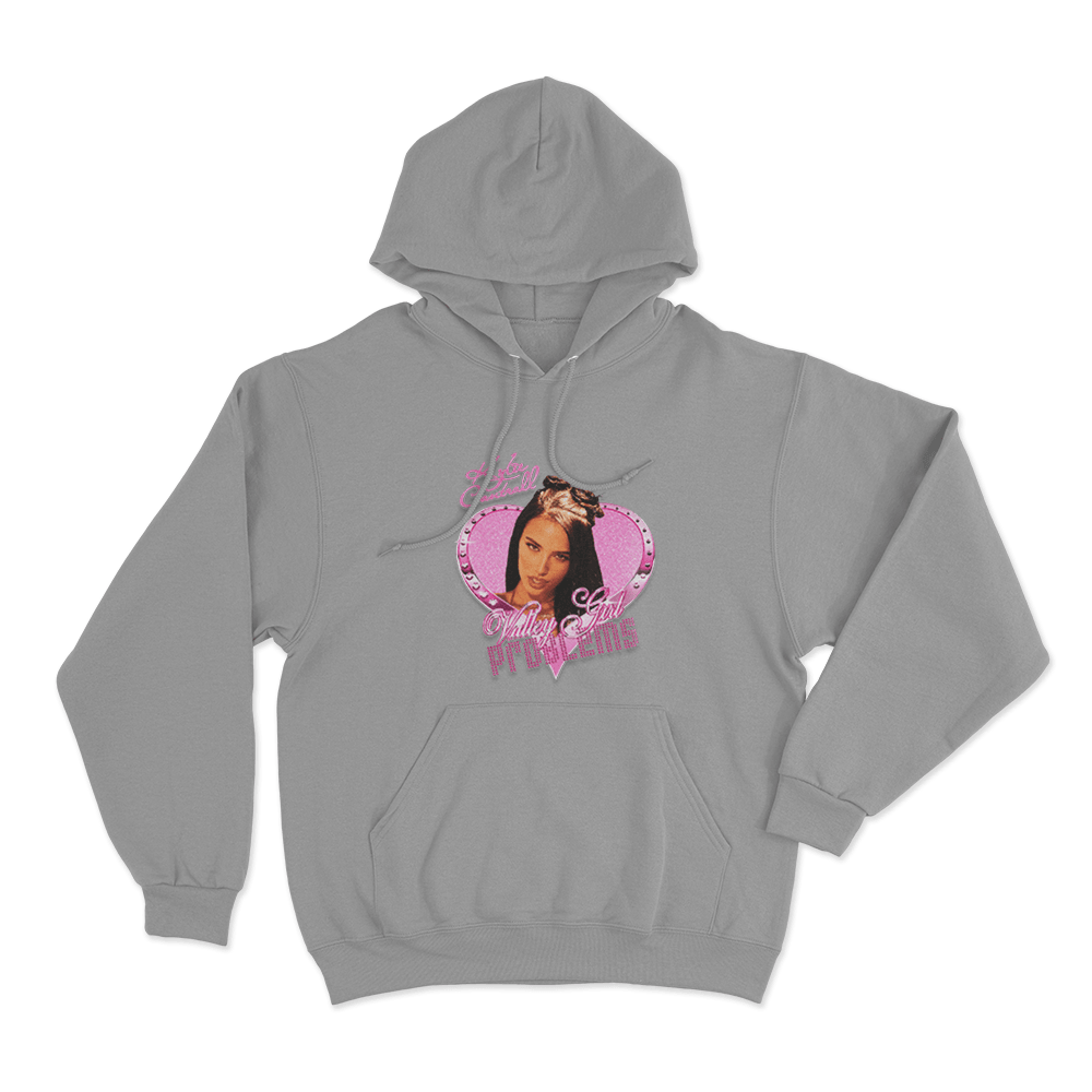 Valley Girl Princess Unisex Hoodie Grey Valley Girl Princess Unisex Hoodie Grey
