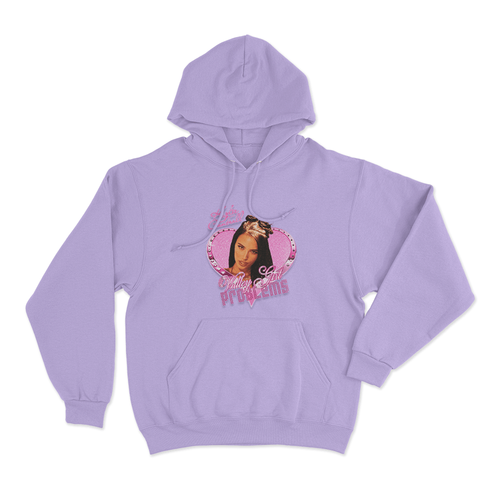 Valley Girl Princess Unisex Hoodie Purple Valley Girl Princess Unisex Hoodie Purple