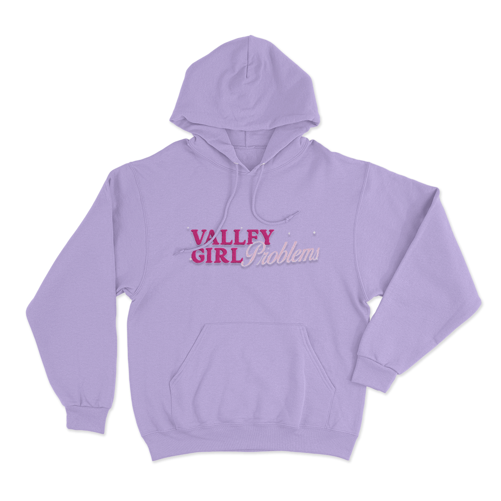 Valley Girl Problems Unisex Hoodie Purple Valley Girl Problems Unisex Hoodie Purple